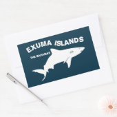 Exuma-eilanden - Bahamas Shark Diving Rechthoekige Sticker (Envelop)