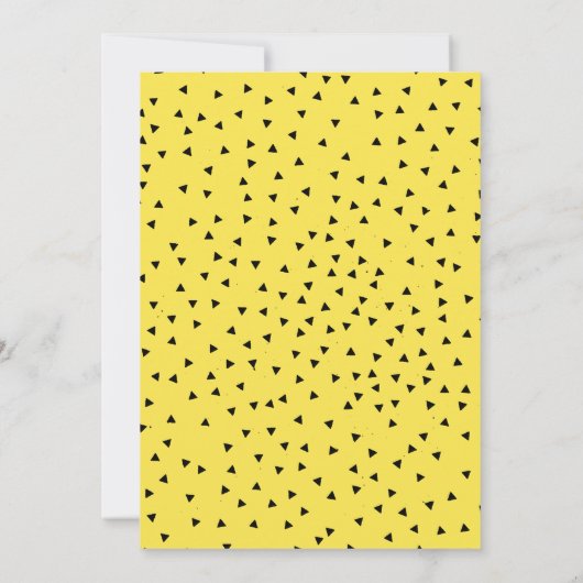 Exute exotische tropische zomersode bruiloft Showe Kaart (Achterkant)