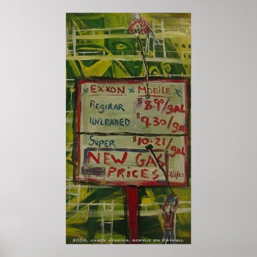 EXXON MOBIL POSTER (Voorkant)
