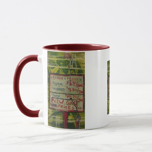 exxon mobile - nieuwe gasprijzen mok (Links)