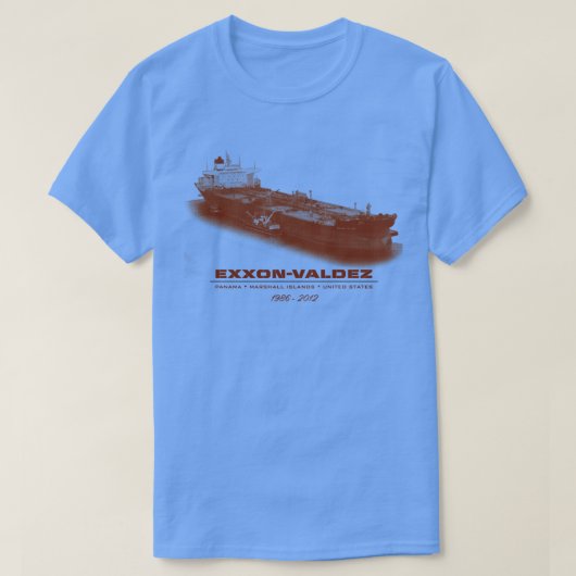 Exxon Valdez T-shirt (Design voorkant)
