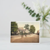 Eyam Plague Cottages, Derbyshire, Engeland klassie Briefkaart (Staand voorkant)