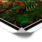 Eyasha, godin van vrede en rust poster (Hoek)