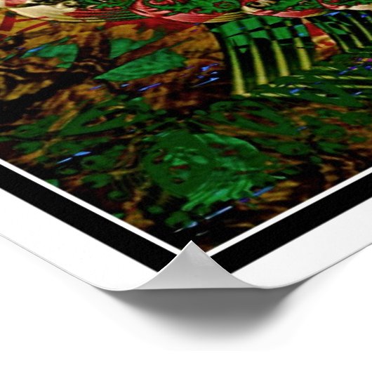 Eyasha, godin van vrede en rust poster (Hoek)