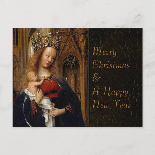 Eyck Madonna in de Kerk CC0297 Kerstmis Briefkaart (Voorkant)