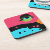 Eye Accept Radical Acceptance Bier Onderzetter (Linkerzijde)