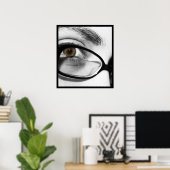 Eye Am Poster (Thuiskantoor)