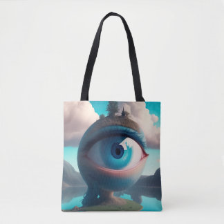 EYE AM WATCHING YOU TOTE BAG