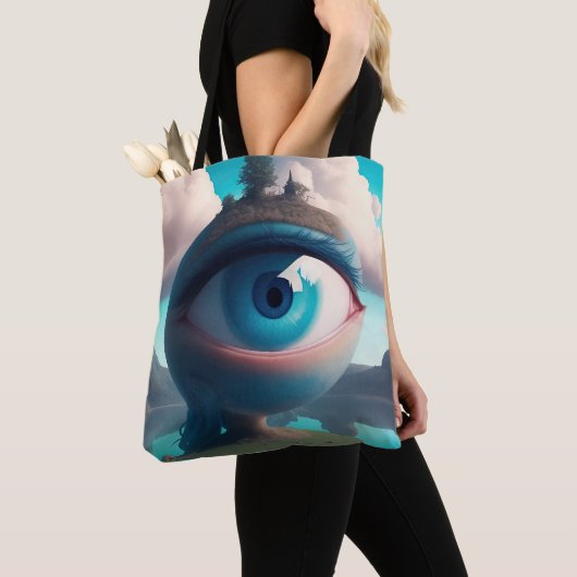 EYE AM WATCHING YOU TOTE BAG (Dichtbij)