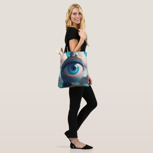EYE AM WATCHING YOU TOTE BAG (Op model)