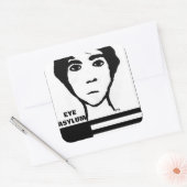 EYE ASYLUM VIERKANTE STICKER (Envelop)