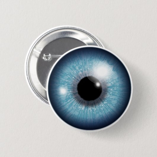 Eye Ball Buttonnen Ronde Button 5,7 Cm (Voorkant /achterkant)