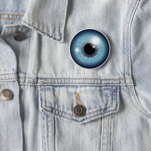 Eye Ball Buttonnen Ronde Button 5,7 Cm (In situ)