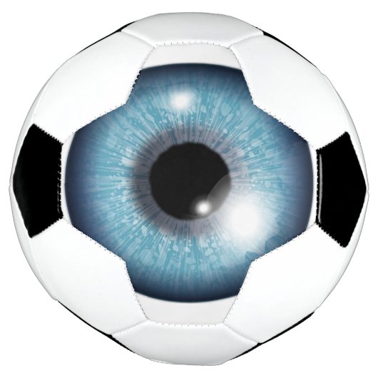 Eye Ball Soccer Ball Voetbal (Gedraaid)