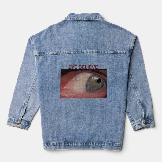 eye believeDenim Jacket (Achterkant)