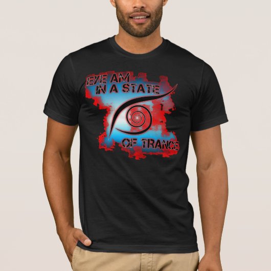 EYE bevindt zich in Trance T-shirt (Voorkant)
