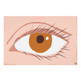 EYE C U FOTO AFDRUK