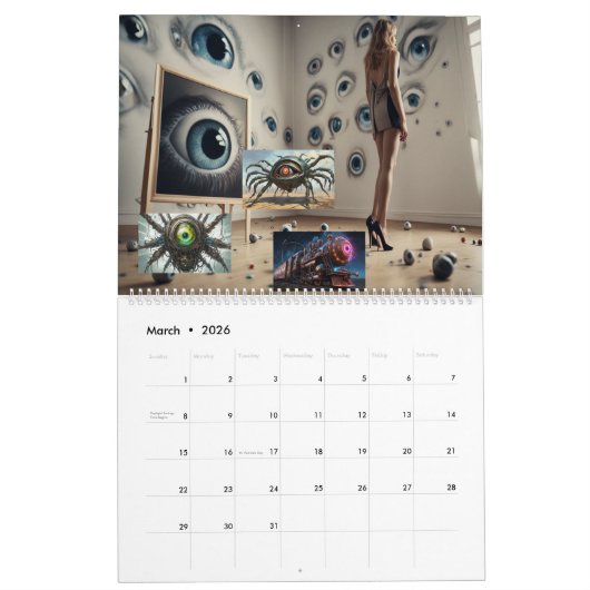 Eye Candy Kalender (Mar 2026)