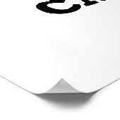 Eye Caramba Funny Mexican Pun Poster (Hoek)