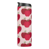 Eye Casing Modern Apple Pattern Thermosbeker (Geroteerd rechts)