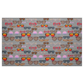 Eye Catcher op Grijze Golven Stof (Fat Quarter)