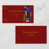 Eye Catching Business Cards Visitekaartje (Voorkant / Achterkant)
