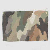 Eye Catching Camouflage Print Stylish Golfhanddoek (Horizontaal)