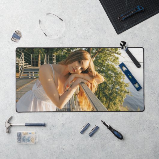 Eye Catching Custom Image Desk Mat for Office Use (Werkstation)