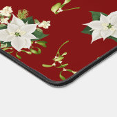 Eye Catching Floral Pattern Deep Red Bureaumat (Hoek)