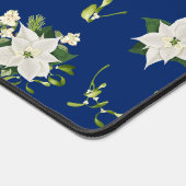 Eye Catching Floral Pattern Navy Blue Bureaumat (Hoek)