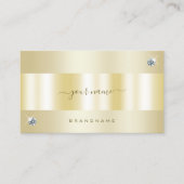 Eye Catching Gold Effect Professioneel en Elegant Visitekaartje (Voorkant)