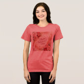 Eye Catching Happy Valentines Day Tri-Blend Shirt (Voorkant volledig)
