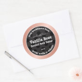 Eye Catching Product Verpakkingsetiketten Gestippe Ronde Sticker (Envelop)