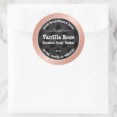 Eye Catching Product Verpakkingsetiketten Gestippe Ronde Sticker (Tas)