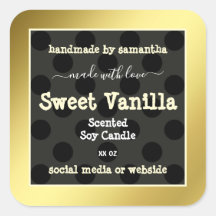 Eye Catching Product Verpakkingsetiketten Goud Lij