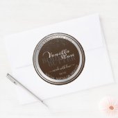 Eye Cating Product Labels donkerbruin en zilver (Envelop)