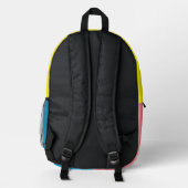 Eye Chart Book Bag Back Pack Bedrukte Rugzak (Achterkant)