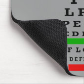 EYE CHART-cadeautjes Muismat (Hoek)