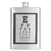 "Eye Chart"-kolf Flacon (Voorkant)