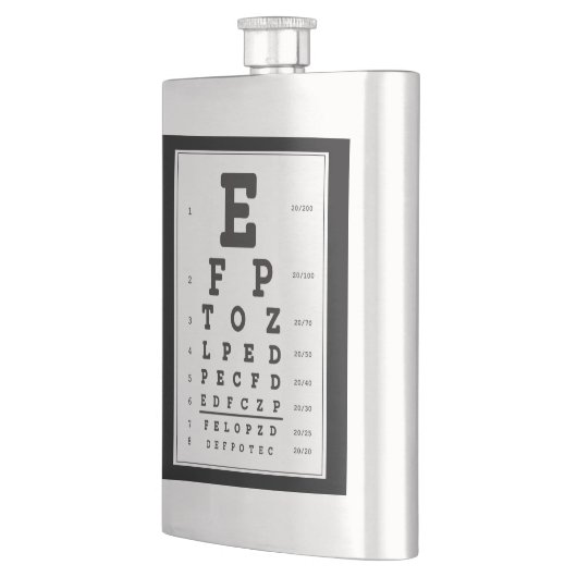 "Eye Chart"-kolf Flacon (Links)