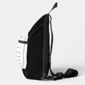 Eye Chart Sling Bag (Rechts)