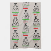 Eye    ChartMagnet Badge Theedoek (Verticaal)