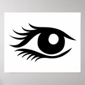 Eye cilia poster (Voorkant)