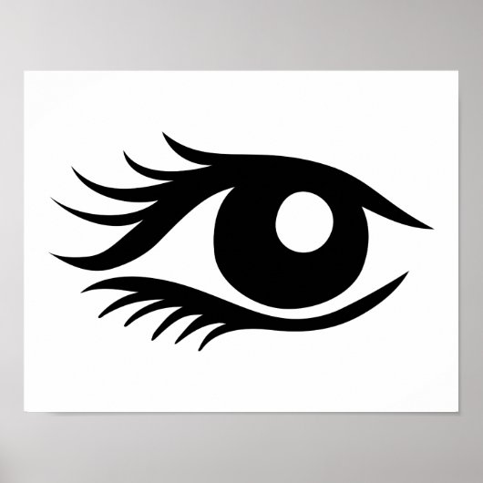 Eye cilia poster (Voorkant)