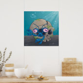 Eye Crustacea Poster (Keuken)