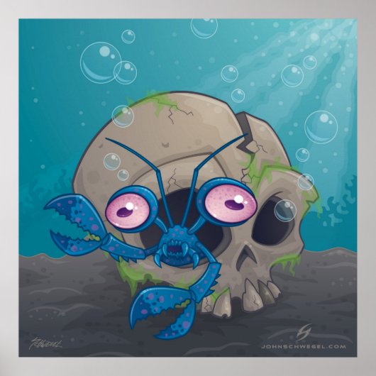 Eye Crustacea Poster (Voorkant)