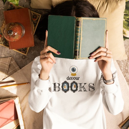 "Eye" Devour Books - Geesten lezen Trui