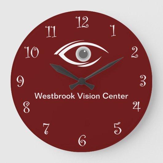 Eye Doctor Kantoor wandklokken (Voorkant)