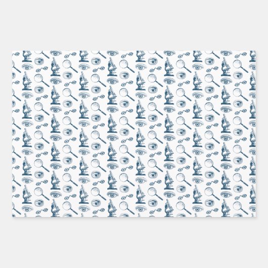 Eye Doctor of Forensic Scientist Funny Inpakpapier Vel (Voorkant 2)