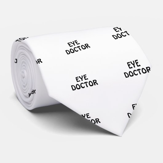 Eye Doctor Stropdas (Opgerold)